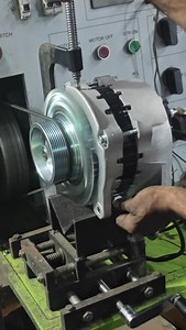 Scania bus alternator on test bench 🔧 Performance check before delivery!" . . . . . . #Scania #AlternatorTesting #MechmanAutoElectric #HeavyDutyAlternator #BusAlternator #AutoElectric #WorkshopLife #AlternatorRepair #IndiaMechanics #QualityTesting | Mechman Autoelectric