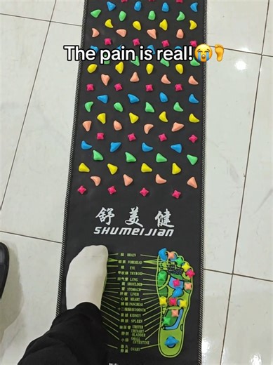 My feet feel brand new again 😌🦶 #funny #foot #massage #relief #plantarfasciitis #reflexology