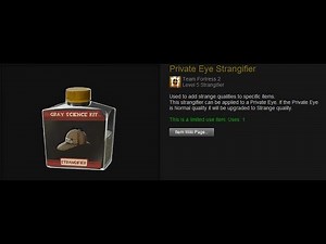 TF2 - Open Mann Co. Supply Munition Series #82 (Private Eye Strangifier)