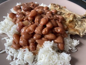 Haricots cocos roses (Cuisine créole) | Gourmandises Épicées