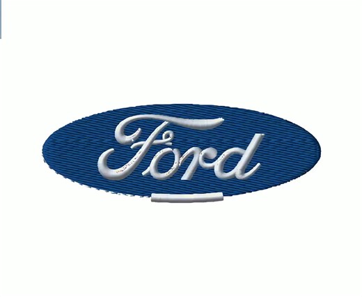 High Quality FORD Car Logo Embroidery Design – Medium Size Digital File – Instant Download (pes/dst/exp/jef/xxx/vp3) - Etsy