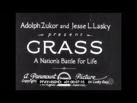 Grass: A Nation's Battle for Life 1925 Bakhtiari tribe of Persia 31450 HD