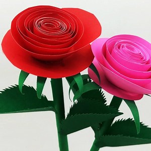 215K views · 312 reactions | Flower Rose Making Very Easy Tutorial At Home. #rose #roseflower | Origami Art & Crafts | Facebook