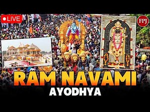 LIVE: Ayodhya Celebrates Ram Navami | Huge Crowds at Ram Mandir