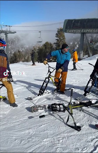 Experience the Thrill of Ski Biking This Winter! Rent Yours Today