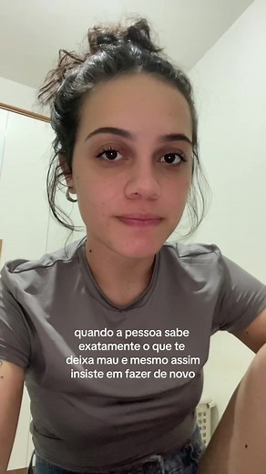 chega uma hora que cansa