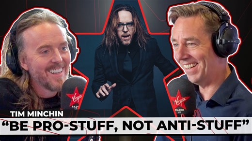 4.2K views · 11 reactions | Multi-award winning comedian, composer and actor Tim Minchin joins the Ryan Tubridy Show at the top of the tower to chat all about his brand new album 'Time Machine' | Virgin Radio UK | Facebook