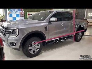 2024 Ford Next-Gen Ranger XLT 2.0L 4x2 6AT | Aluminum Metallic | Walk Around