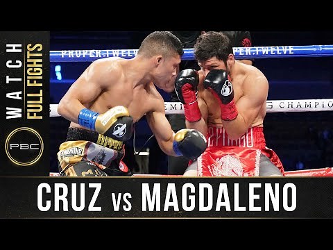 Cruz vs Magdaleno FULL FIGHT: October 31, 2020 | PBC on Showtime