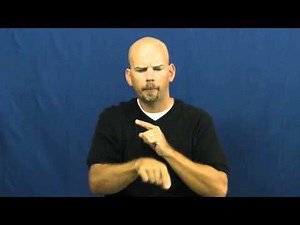 Watch how to sign 'blood vessel' in American Sign Language.