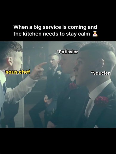 Every Sous Chef Before a Big Dinner Rush 🍽️
