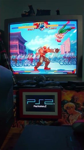 Birdie performing the bull revenger!