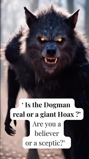 The Dogman: America’s Creepiest Cryptid Uncovered! 🐺😱