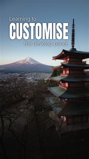 LEVI DANCE on Instagram: "Did you know about this Lightroom feature? Customise your workflow in the Develop panel in Lightroom. Simple. Effective. Helpful. Follow for more tips like this, and consider joining my FREE 30 Days of Lightroom mini-course that teaches Lightroom from start to finish! Link in bio 🔗 @lightroom #lightroomeditinghack #lightroomtips #editinginlightroom #photographyeditingtip"