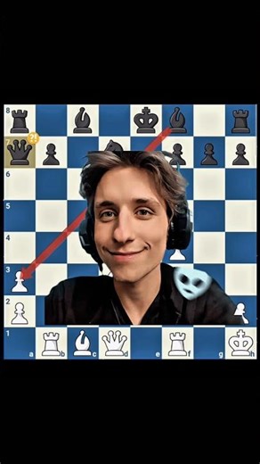 Witty_alien destroyed the French Defense with 2 brilliant moves ✨️