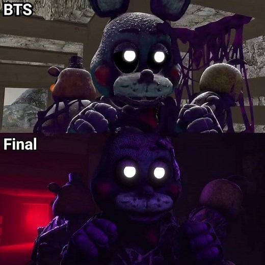 Toys vs Toxic Animatronics BTS (FNAF Fight Animation)