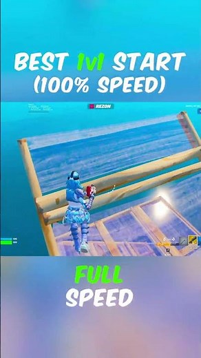 The BEST 1v1 Start in Fortnite!