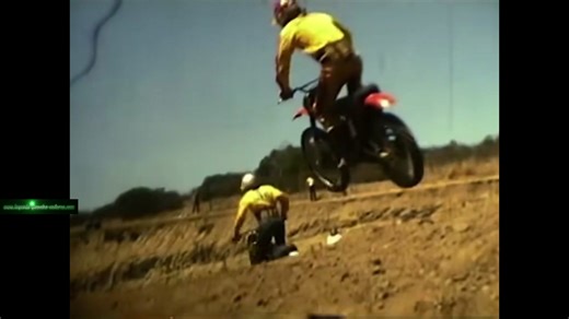 1970's Motocross racing at Carlsbad California Vintage Yamaha Honda Kawasaki Suzuki Husqvarna CZ | Legends Yamaha Enduro