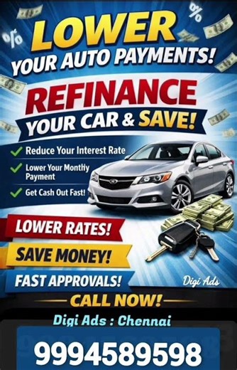 Refinance Your Car || Lower Rates || Fast Aproval