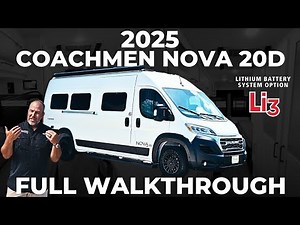 2025 Coachmen Nova 20D Class B RV on Ram ProMaster 3500 | Ultimate Van Life Adventure! **FULL TOUR**