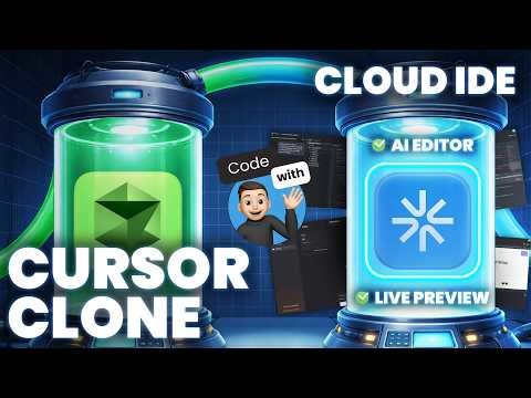 Build and Deploy a Cursor & Replit Clone | Ultimate Next.js 16 Course