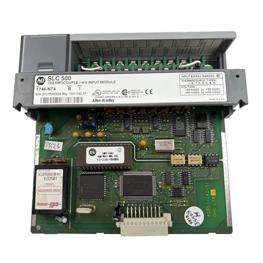 Allen-Bradley 4 Channel Thermocouple / mV Input Module SER B 1746-NT4