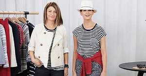 21K views · 167 reactions | You can never have too many striped t-shirts in your wardrobe. In this video FiFi Milne of The FiFi Report shows you two new ways to wear this casual essential. bit.ly/HTW-The-Striped-Linen-T-Shirt | Trenery | Facebook