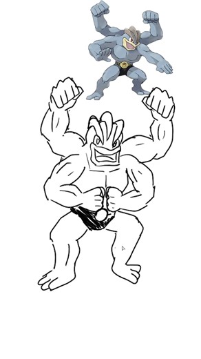 Drawing EVERY Pokémon from Memory - MACHAMP - Episode 68