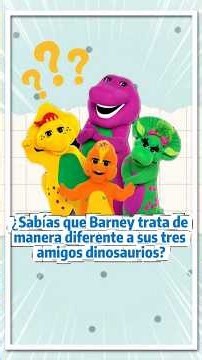 Did you know that Barney treats his three dinosaur friends differently?