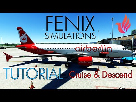 Fenix A320 Tutorial: Komplettflug von Zürich nach Leipzig - Teil 4: Reiseflug und Anflug