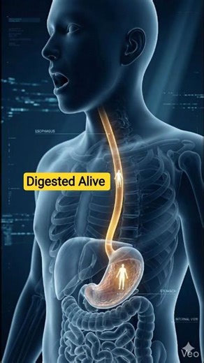 What If You Were Digested Alive? 😱#ai #shorts #humanbody #digestivesystem