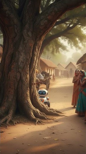 आलसी रोबोट ने समोसे के बदले काम किया… फिर आया जबरदस्त ट्विस्ट! 🤖😂#youtubeshorts #trending #