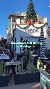 Soak in the Sparkle of Downtown SLO🎄✨ Twinkling lights, charming shop windows, and that cozy, small-town feeling that fills every corner this time of year 💫 Enjoy shopping small local shops & family photo-ops this holiday season 🛍️ ❄️ & don’t forget about Buy Local Bonus! When you spend $100 or more at SLO businesses now through December 24, you’ll earn a $25 gift card to another local favorite! Just bring your receipts to the @slochamber Visitor Center to claim your reward 🥰 The holidays sh