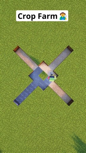 Attack Rider Yt on Instagram: "All in one crop farm building in Minecraft ultimate 😄#minecraft #myworld #mc"