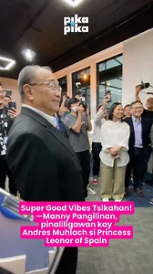 Super Good Vibes Tsikahan! —Manny Pangilinan, pinaliligawan kay Andres Muhlach si Princess Leonor of Spain #TheMuhlachs #MagicalMuhlachs #AgaMuhlach #CharleneGonzalez #AtashaMuhlach #AndresMuhlach #MuhlachTwins #sitcom #Viva #TV5 #StudioViva #MediaQuest #MQuestVentures #VivaArtistsAgency #Cignal #EntertainmentNewsPH #PikapikaPH | Pikapika