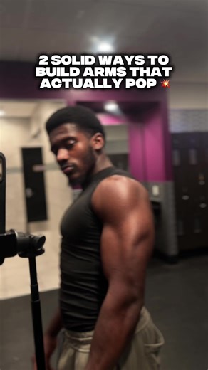 2 methods to pack size on your biceps & triceps, tried and tested 🔥 #fyp #fitness #gymtok #bodybuilding #real