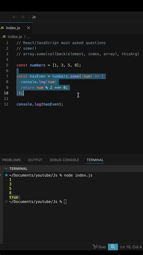 Learn some() in JavaScript with Easy Examples #reactjs #coding #javascript