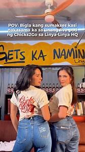 6.5K views · 22 reactions | SUMAKSES ang unang grand eyeball at live podcast recording ng Chicks2Go sa Linya-Linya HQ with Petra Mahalimuyak / Ashley Rivera and Hershey Neri! 拾 Nakakahawa ang energy at halakhak ng live awjenz natin at siguradong patuloy pang lalaki ang pinagsanib pwersang Ka-Linya x Chicksters community. 﫶 Sa susunod ulit, para makabawi ang team FOMO!  #GetsKaNamin #LinyaLinya #Chicks2Go | Linya-Linya | Facebook