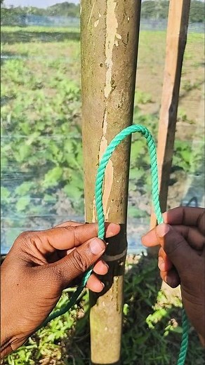 This knot on the world map is interesting.#knottutorial #bamboo #knotting