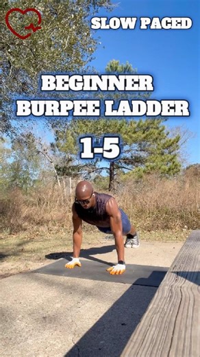 BEGINNER BURPEE LADDER #perpetualhealthhtx#calisthenics #workout #fyp #gym#motivation#vegan#fitness