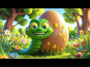 Herman the Worm 🐛 | English Lyrics | Nursery Rhymes For Kids