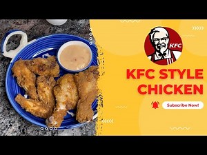 KFC Style Chicken at Home with Basic ingredients