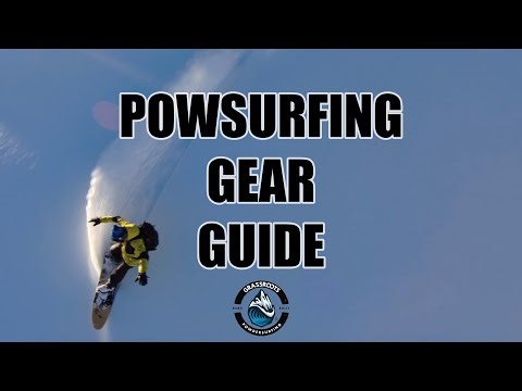 Powsurf Gear Guide - Everything you need for powsurfing