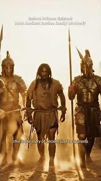 Before Prisons: Ancient Justice Systems That Shaped Civilization