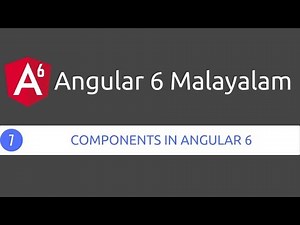 Angular 6 Malayalam - Create and use components - video 7