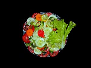 Fresh Vegetable Salad / How to make vegetable salad / Healthy Salad