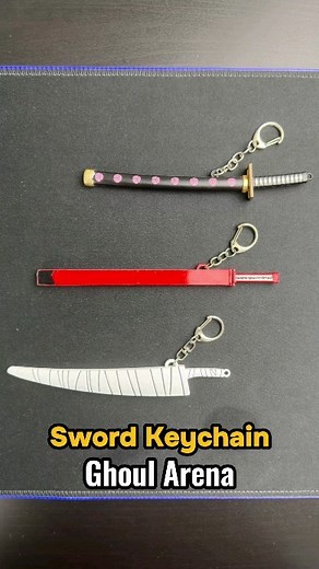 17K views · 338 reactions | Sword Keychain... . . . #mini #sword #keychain #sword_keychain #anime #knife #katana #mini_keychain #knives #swords #keychains #unboxing #tools #mini_sword #tool #toy #toys #fun #uae #draw #سيف #السيف #ماديليا | Ghoul Arena | Facebook