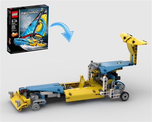 LEGO MOC-157004 Drag Racer 42074 Alternative (Technic 2023)