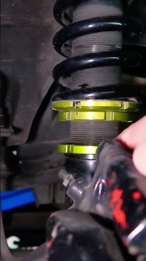 How to adjust coilovers CORRECTLY #coilovers #howto #jdm #suspension #shorts