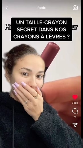 312K views · 207 reactions | OMGG c’est donc vrai ! 朗 Par contre, vous savez comment ça marche ? 﫶沈 #lipstick #crayonalevres #hackmakeup #microblogger #fashionblogger #astucemakeup #tipsmaquillage #reel #reelsinstagram #discoverunder2k #discoverunder5k | lauriannemei | Facebook